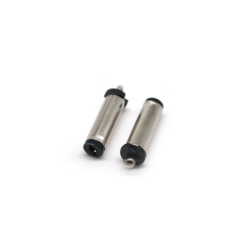 PPM-2-5521L-S DC Plugs 5.5mm X 2.1mm DC Power Plugs 5521 DC Power Plugs 102-4731-ND Nickel Plated DC Connectors for Power Supply