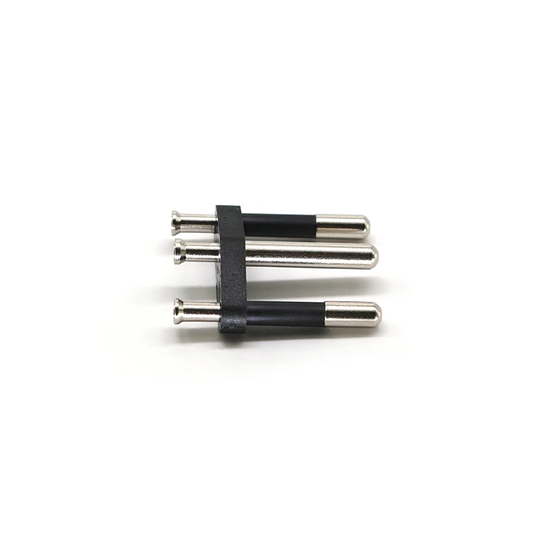 Factory Wholesale Electrical Plugs Copper 10A 250V AC 3 Pin Brazilian Plug Insert 3 Outlets Tamper Resistant for Power Socket