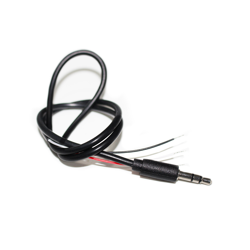 Good Quality 3.5mm Stereo Audio Aux Cables 3 Pole Male Plug to Open Wires TRS Audio Cables Stripped Tinned Open End Audio Cables