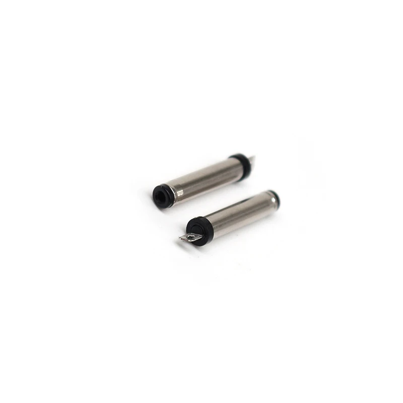 Nickel Plated 3.5*1.35mm L19.5mm DC Plugs 35135TV195 Connectors Alternative 102-4709-ND PPM-2-35135-S1 for Power Charging