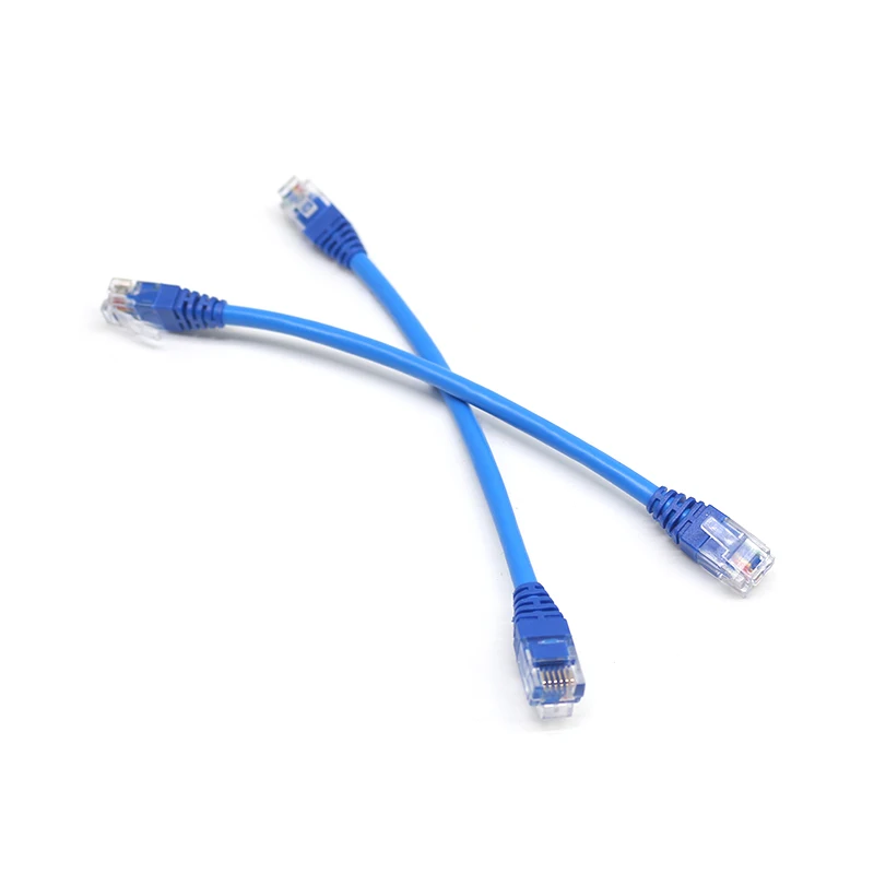 High Quality Customized RJ12 RJ45 Ethernet Cable CAT5E CAT6A UTP LAN Wifi Router Cable for Computer Network Connection