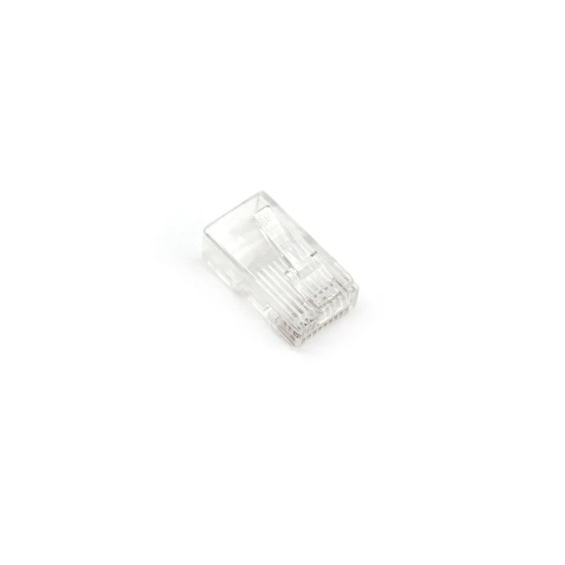 Hot Sale Transparent RJ45 Connectors RJ45 10P10C Male Plugs 10P Ethernet Connectors Modular Plugs POE Switch Connectors