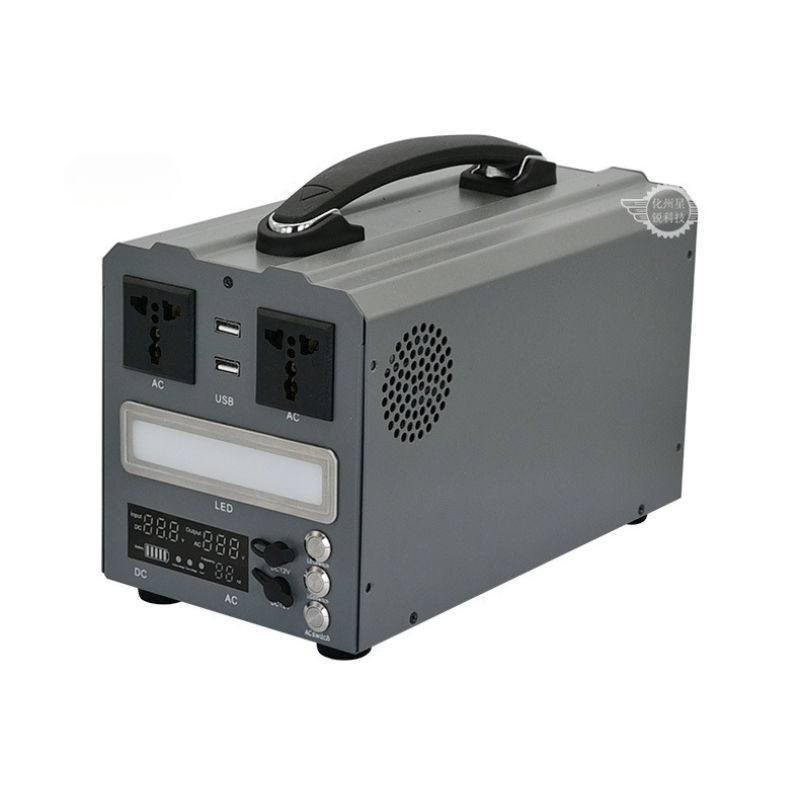 1500W Pure Sine Wave Portable Power Station Inverter Kit 12V/24V DC to 220V AC Outdoor Energy Storage Chassis Shell