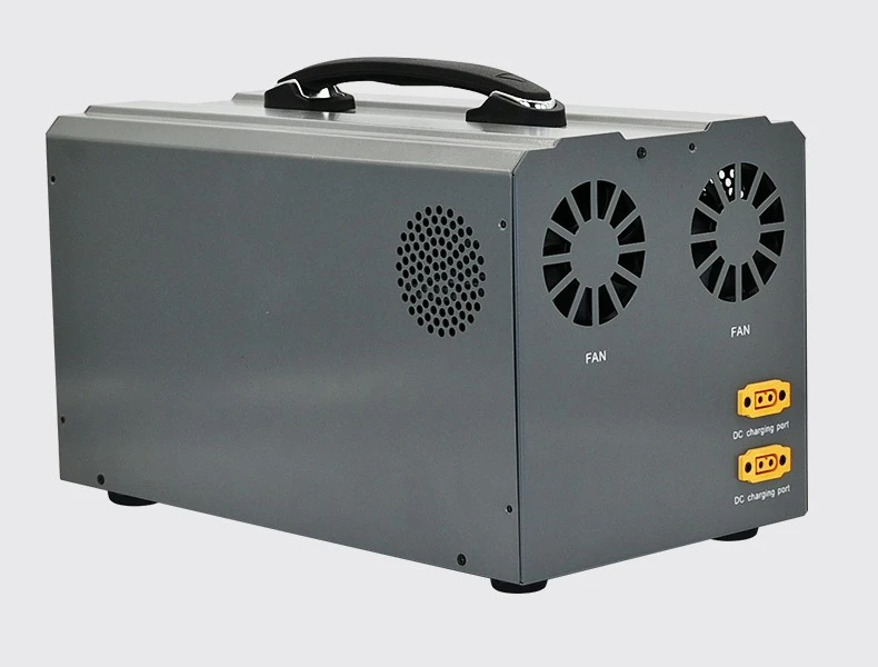Portable Power Station DIY Kit 1000W Pure Sine Wave Inverter 12V 24V DC to 220V AC Battery Box Outdoor Camping Solar Emergency