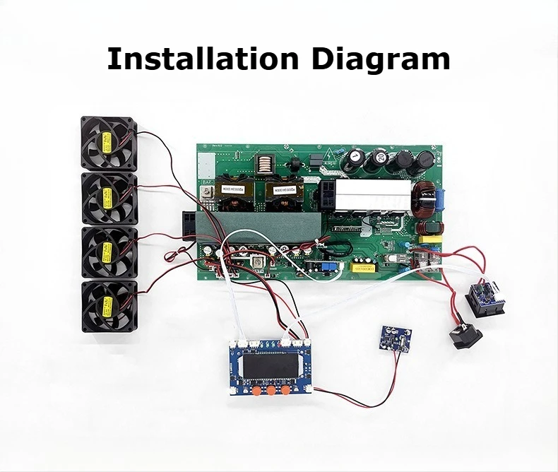 Bidirectional Inverter Charger 3000W 5000W 24V to 220V Solar Inverter with MPPT 50A UPS Function
