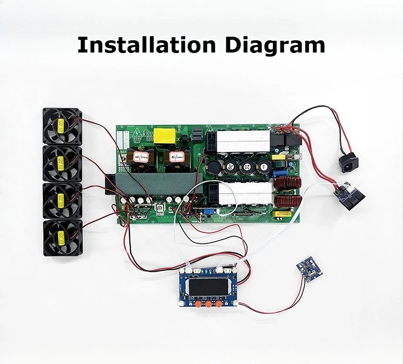 Bidirectional Inverter Charger 3000W 5000W 24V to 220V Solar Inverter with MPPT 50A UPS Function