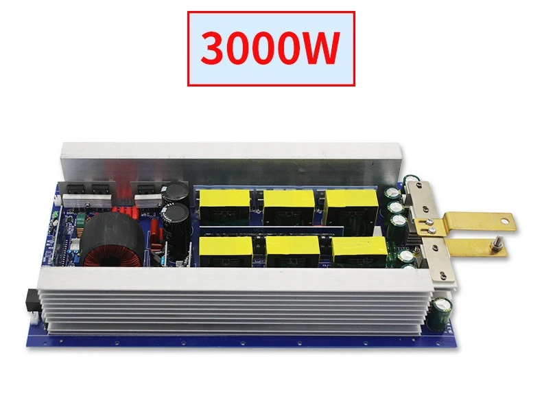 Factory Price Pure Sine Wave Inverter Mainboard 12V/24V/48V to 220V 1500W-3000W DC to AC Power Converter Bare Board