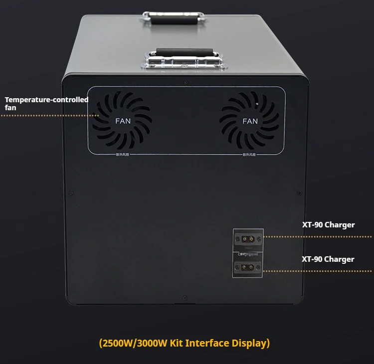 Portable Power Station 300W-3000W Pure Sine Wave Inverters with BMS Battery System Outdoor Camping Emergency Power Backup AC UPS