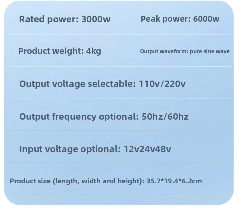 Factory Wholesale Genuine Sine-wave Inverter Mainboard 53A Series 90% Efficiency Full Power 1500W Bare Board 12V 220V All-in-one