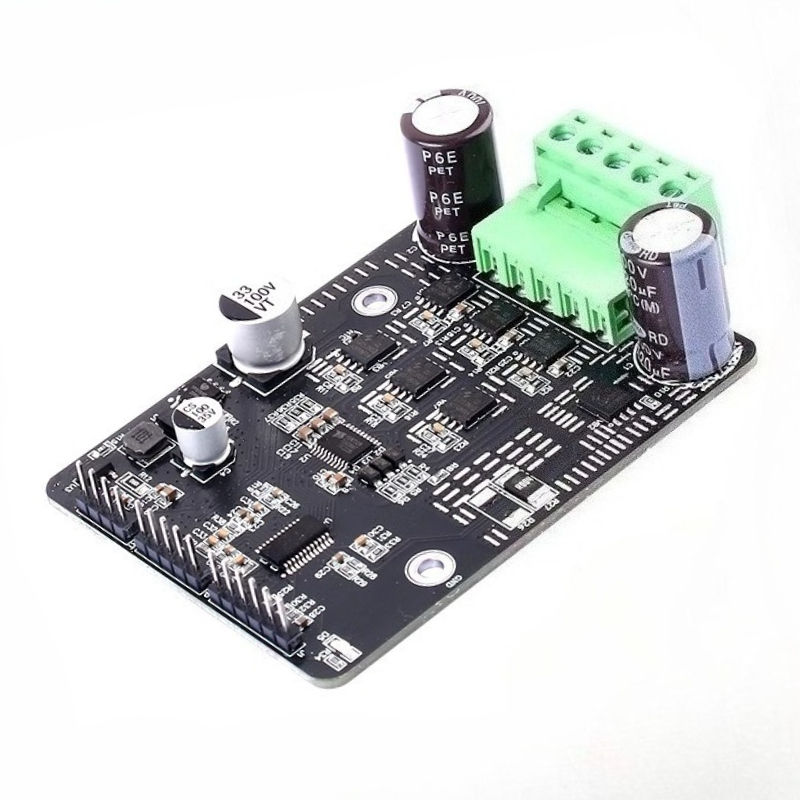 DC Motor Speed Controller Board 1600W 6-80V Analog Speed Regulator with Potentiometer Heatsink for Brush Motor Fans Drive Powers