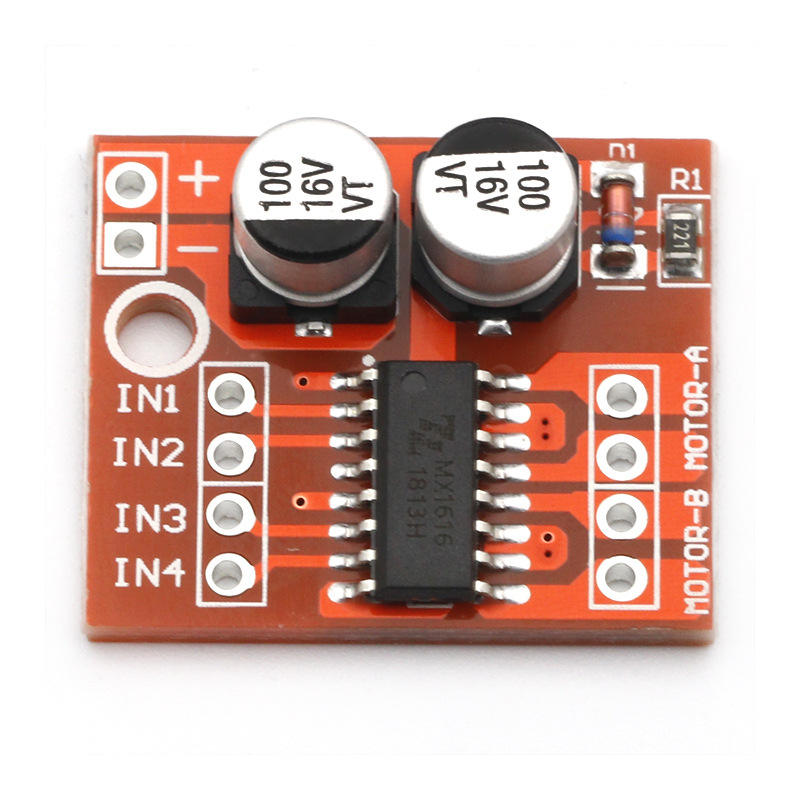2-Way DC Motor Driver Module Forward-Reverse PWM Speed Control Dual H-Bridge Stepper Motor Mini L298N Model A20
