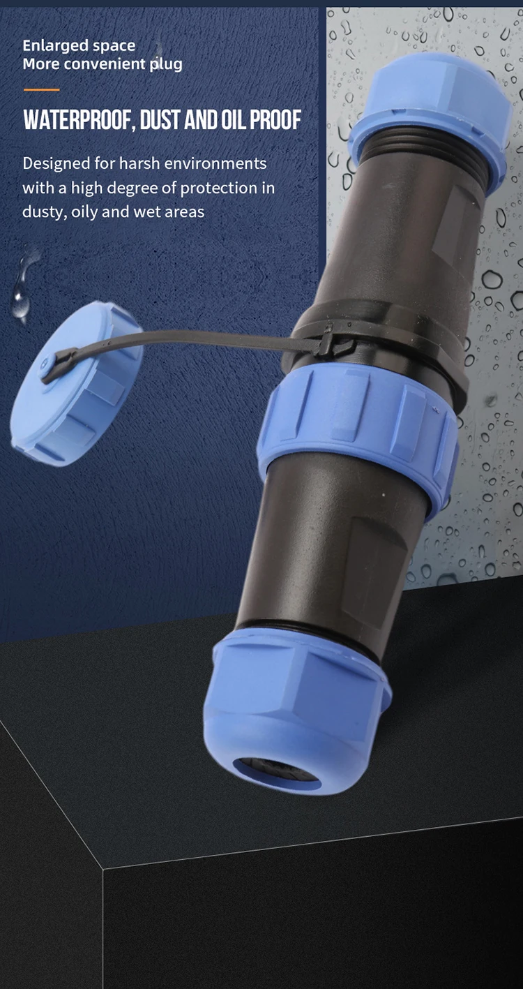 Waterproof Connectors Weipu SP Series Electrical Box Equipment Panel Receptacle Plug Aviation Connector 3 4 5 7 9Pin DXZP SC