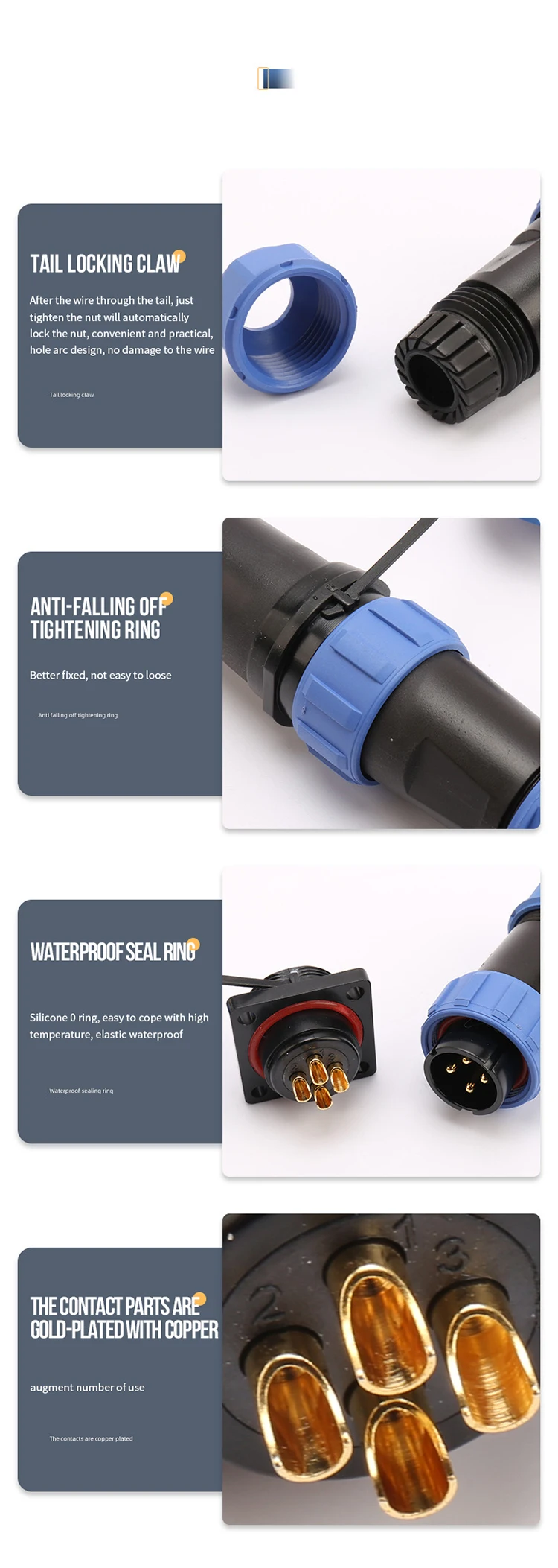 Waterproof Connectors Weipu SP Series Electrical Box Equipment Panel Receptacle Plug Aviation Connector 3 4 5 7 9Pin DXZP SC