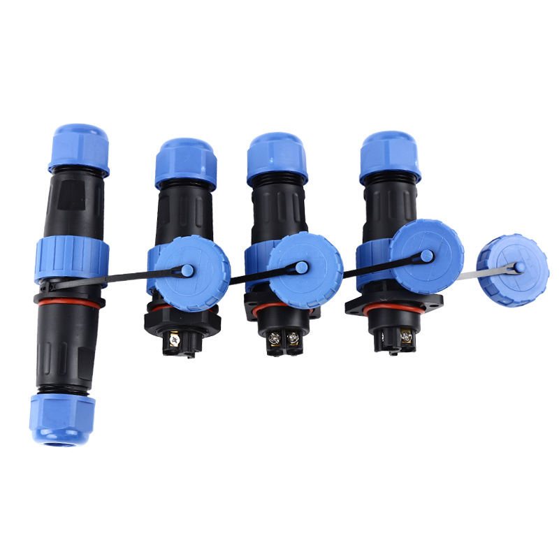 Waterproof Connectors Weipu SP Series Electrical Box Equipment Panel Receptacle Plug Aviation Connector 3 4 5 7 9Pin DXZP SC