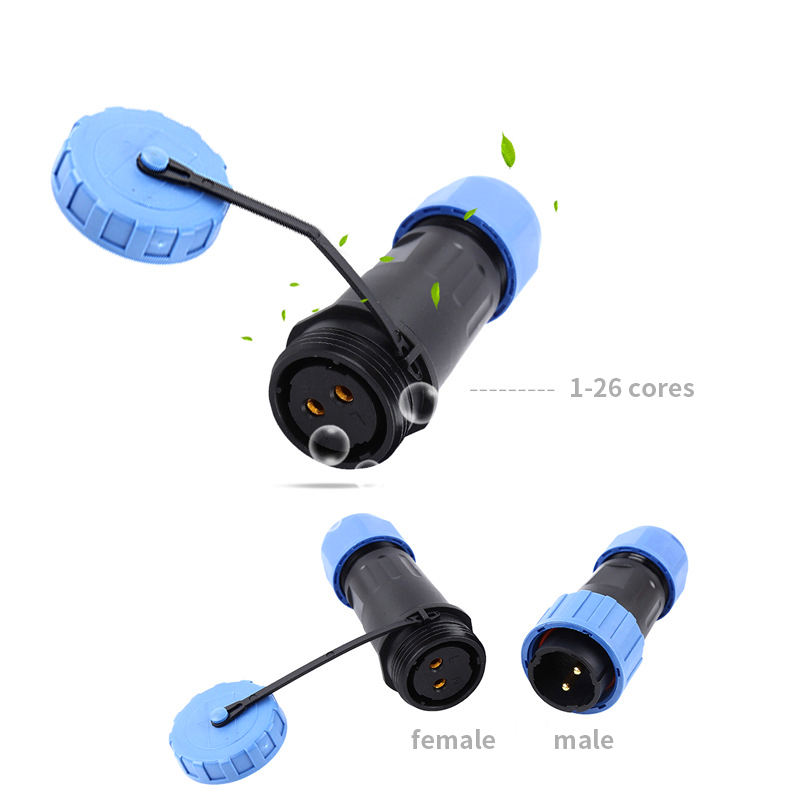 Waterproof Connectors Weipu SP Series Electrical Box Equipment Panel Receptacle Plug Aviation Connector 3 4 5 7 9Pin DXZP SC