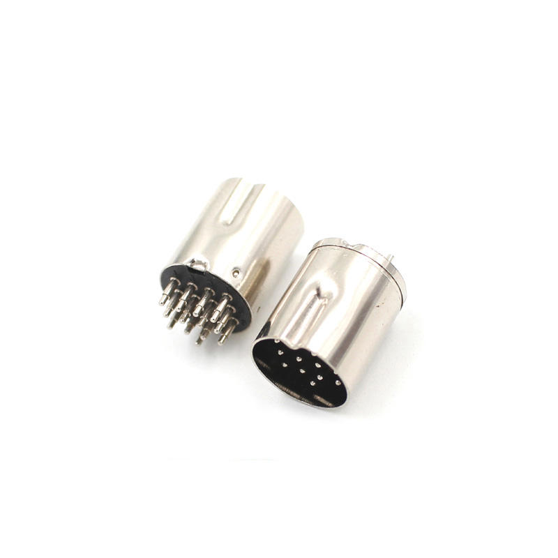 3 to 13 Pin Din Connector 8 Pin 262 Degree Dc Power Din
