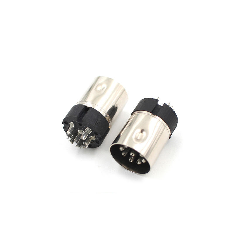 3 to 13 Pin Din Connector 8 Pin 262 Degree Dc Power Din