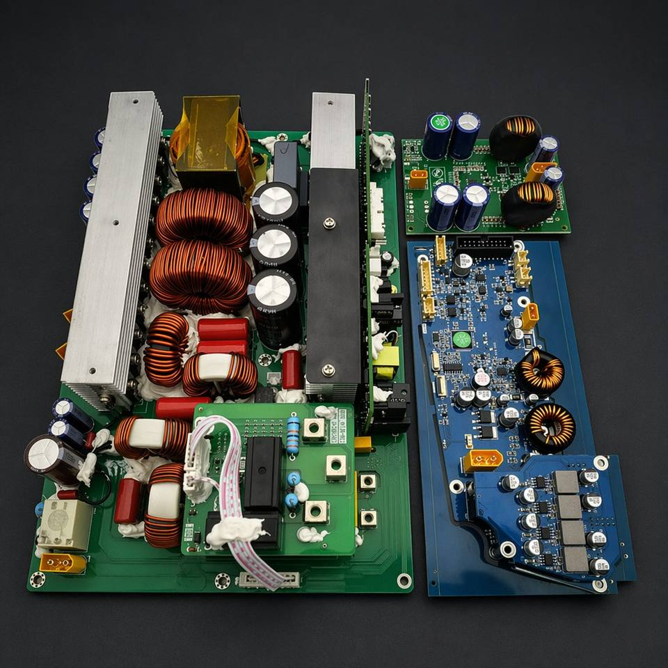 OEM ODM Custom Bidirectional Inverter Mainboard PCBA Energy Storage Power Control Board Mobile Power Bank PCB Assembly Supplier