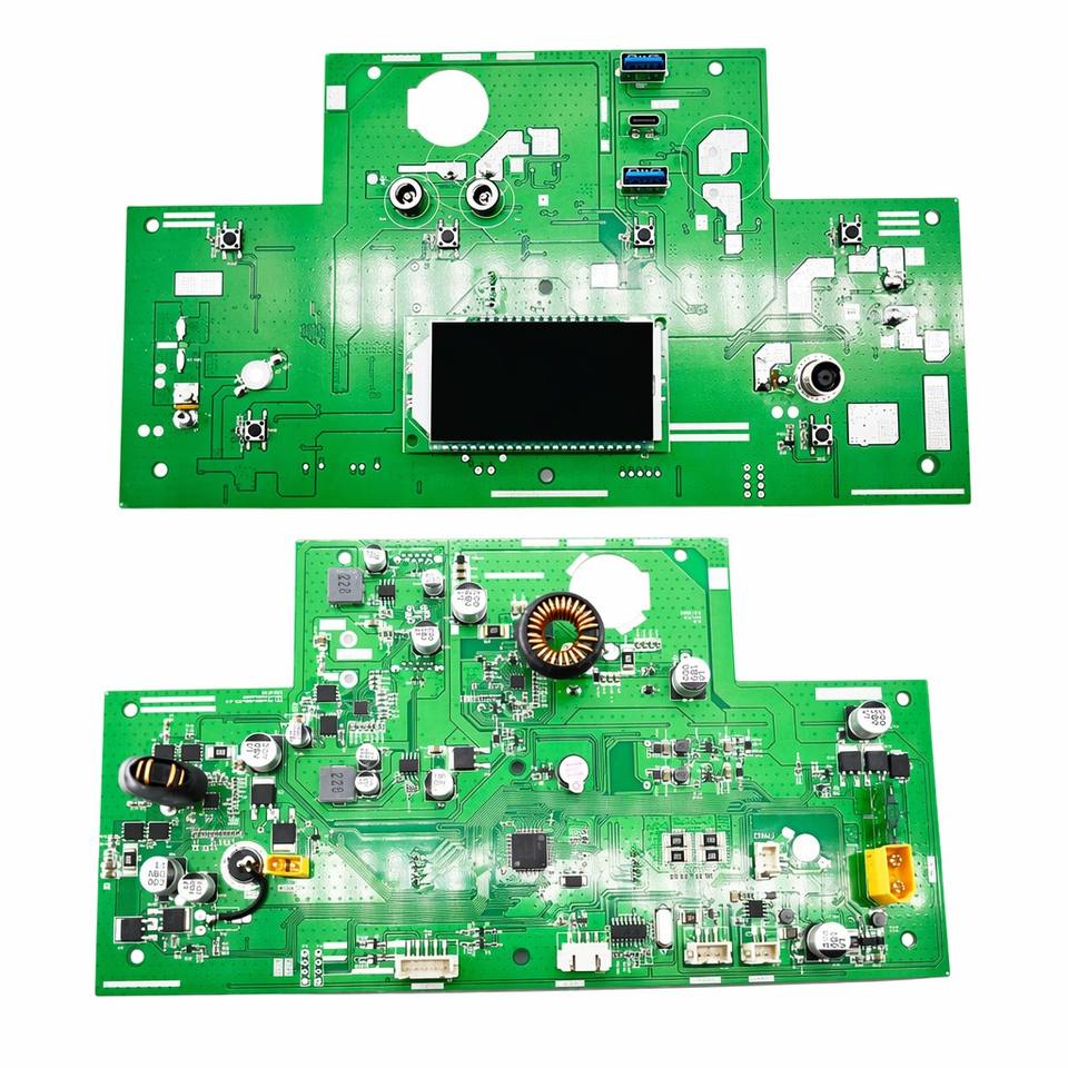 Energy Storage Control PCBA Board Double Layer Copper FR-4 V0 Flame PCB for Power Station BMS OEM Custom Design