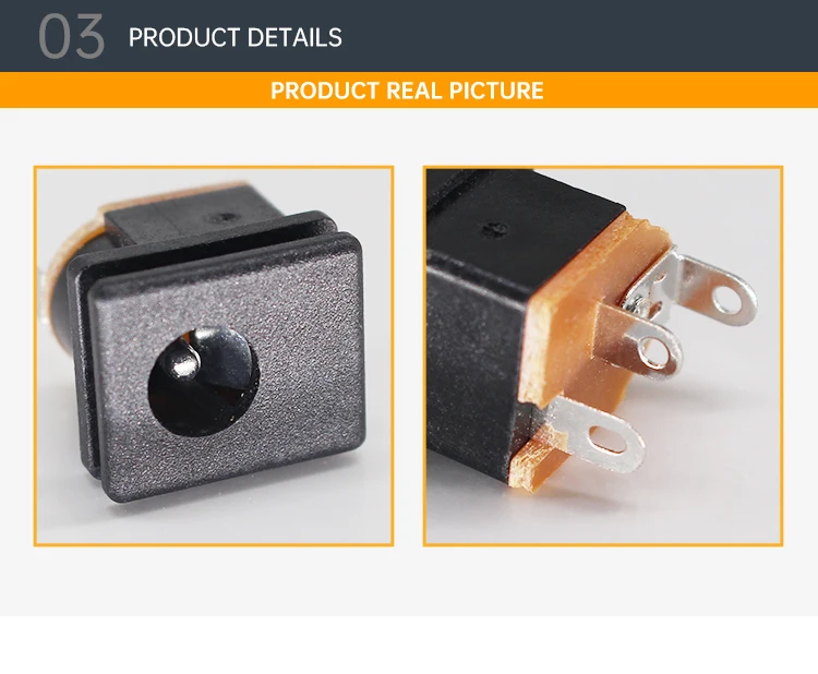 PCB Mounted DC-015 DC Power Female Jack 5.5*2.1mm 5.5*2.5mm DC Barrel Jack Connectors PJ-009AH PJ-009B CP-009AH-ND CP-009B-ND