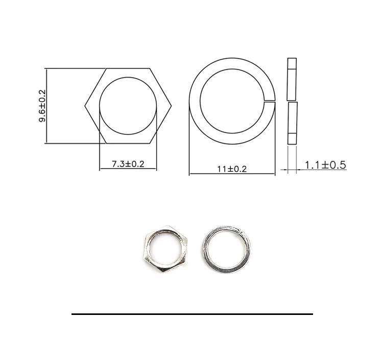 DC-025-2.0 5521mm DC Sockets DC-025-2.5 DC Female Sockets PJ-005A PJ-065B CONN PWR JACK 2.0X5.5MM SOLDER 2.0/2.5mm DC Connectors