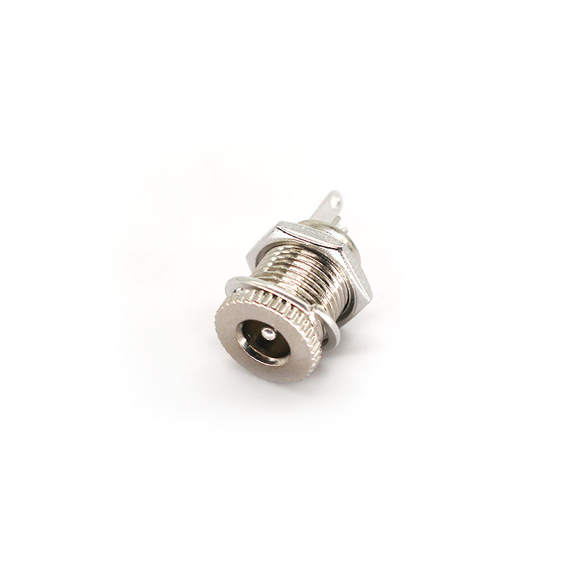 54-00063 DC Power Supply Jack Sockets DC-099 5.5 * 2.1 mm Threaded Metal Charging Sockets Female Panel Mount DC Connectors DC099