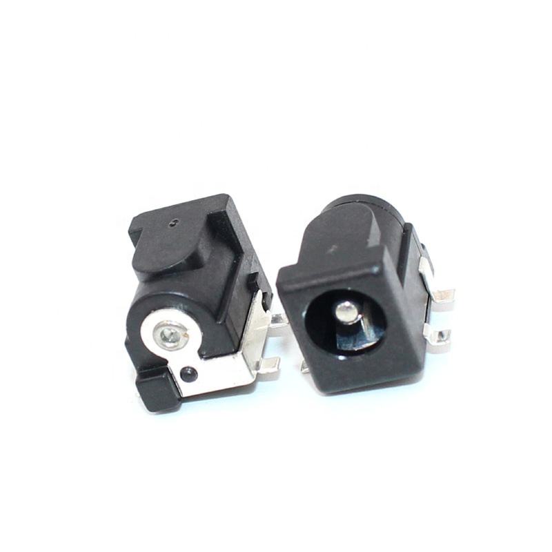 China Factory Solder Type Connectors 5.5*2.1mm Easy Assemble DC Female Socket DC Power Connectors DC Cable Adapter Wire Harness