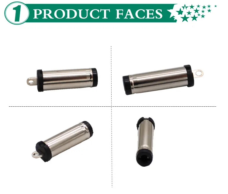 Original OEM Manufacturer High Quality DC Male Plugs Female Jack DC Power Socket Connectors Charging Sockets 5.5*2.1mm 5.5*2.5mm