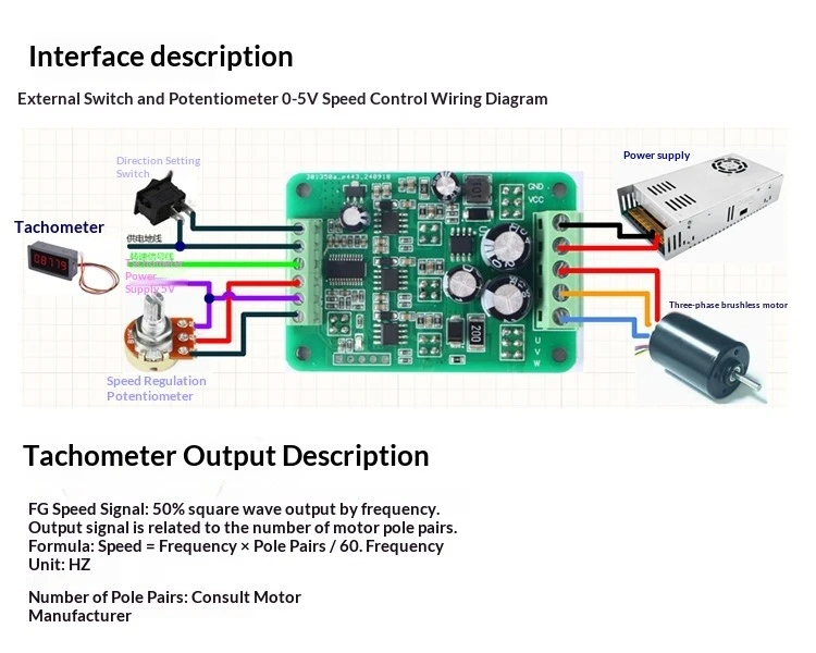 2S-3S 8A Micro Brushless ESC DC 5V-16V Mini RC Airplane Brushless Motor Speed Controller for 1104 1106 1306 Motor