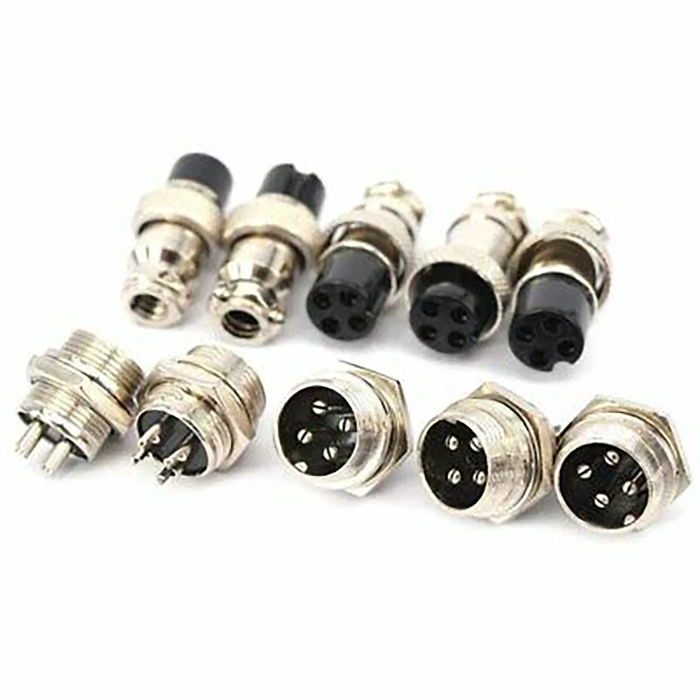 2/3/4/5/6/7/8/9/10 Pin Circular Aviation Socket Plugs Wire Panel Mount Connectors GX12 GX14 GX16 GX20 Connectors DXZP SC