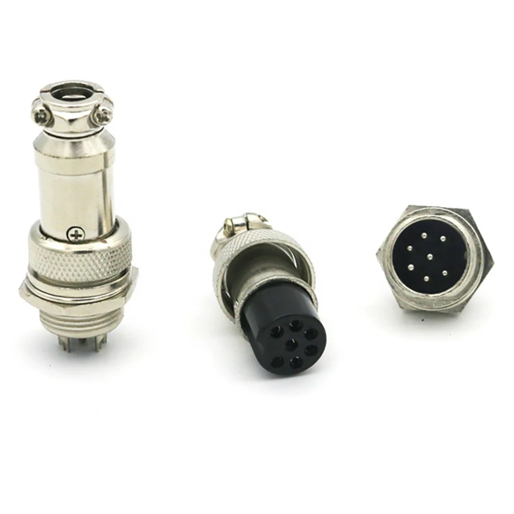 2/3/4/5/6/7/8/9/10 Pin Circular Aviation Socket Plugs Wire Panel Mount Connectors GX12 GX14 GX16 GX20 Connectors DXZP SC