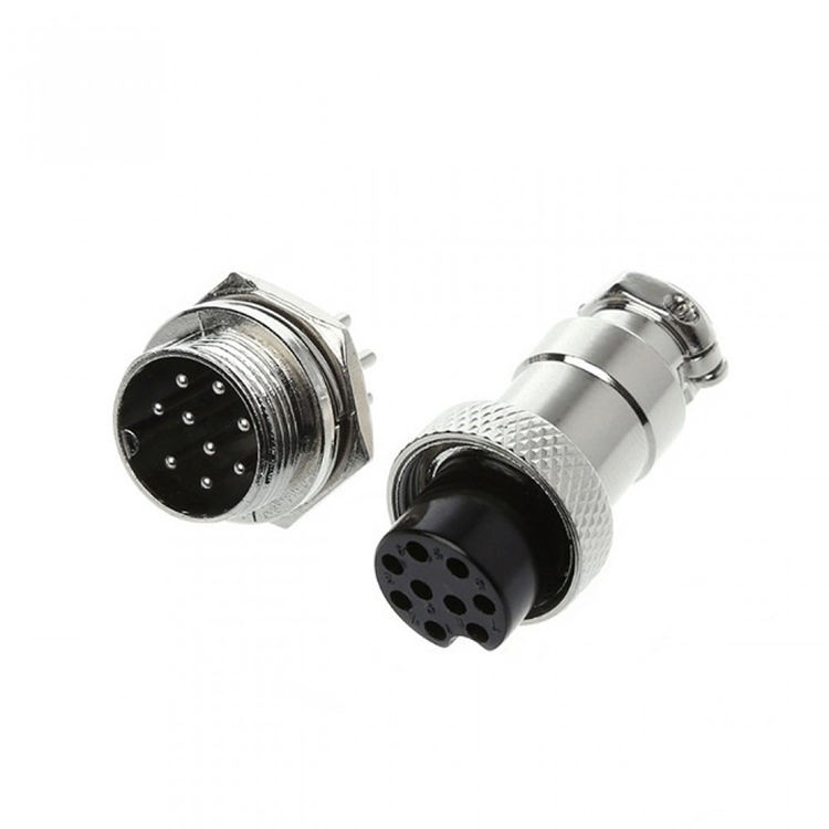 2/3/4/5/6/7/8/9/10 Pin Circular Aviation Socket Plugs Wire Panel Mount Connectors GX12 GX14 GX16 GX20 Connectors DXZP SC