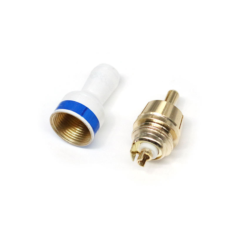 Professional Factory High Quality Gold Plated RCA Plugs RCA Sockets Assembly RCA Connectors Gold Plated Audio Connectors