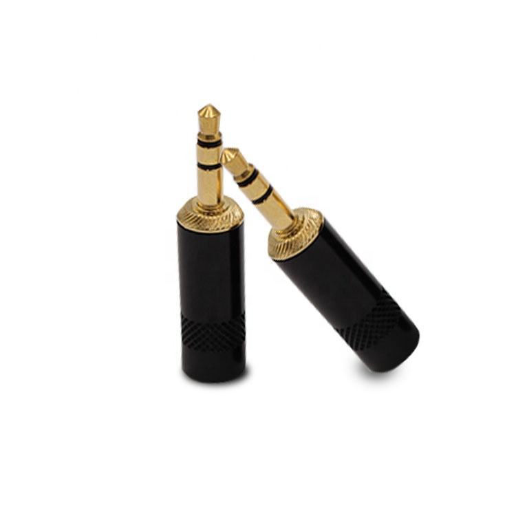 High Quality 3.5 mm 3 Pole to 3.5 mm 4 Pole Gold-plated Adapter, Power Adapters//