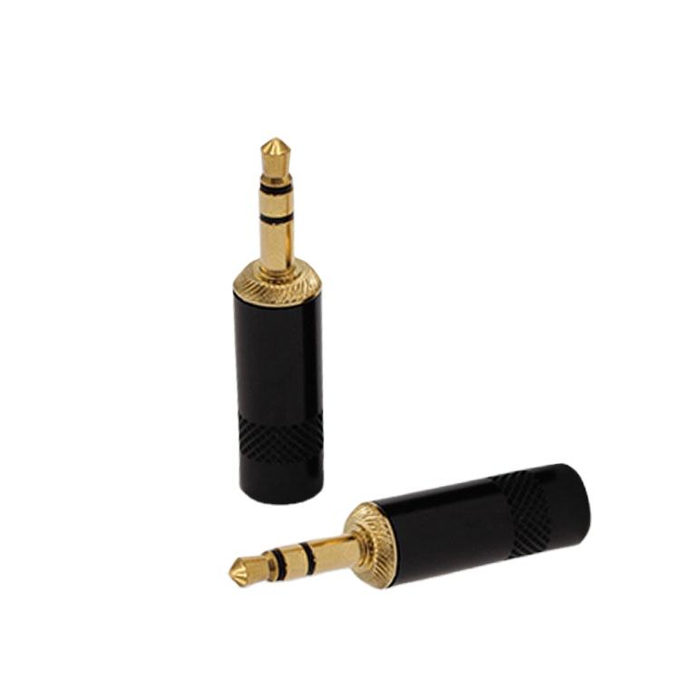 High Quality 3.5 mm 3 Pole to 3.5 mm 4 Pole Gold-plated Adapter, Power Adapters//