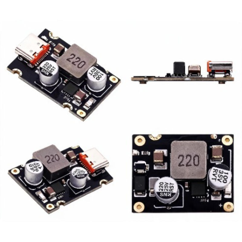 PD 65W Charging Module Type-C for Apple PD 3.1 PPS QC 3.0 Huawei SCP Multi-Interface DC5521 DC5525 Standard Mini PD PCBA Unit