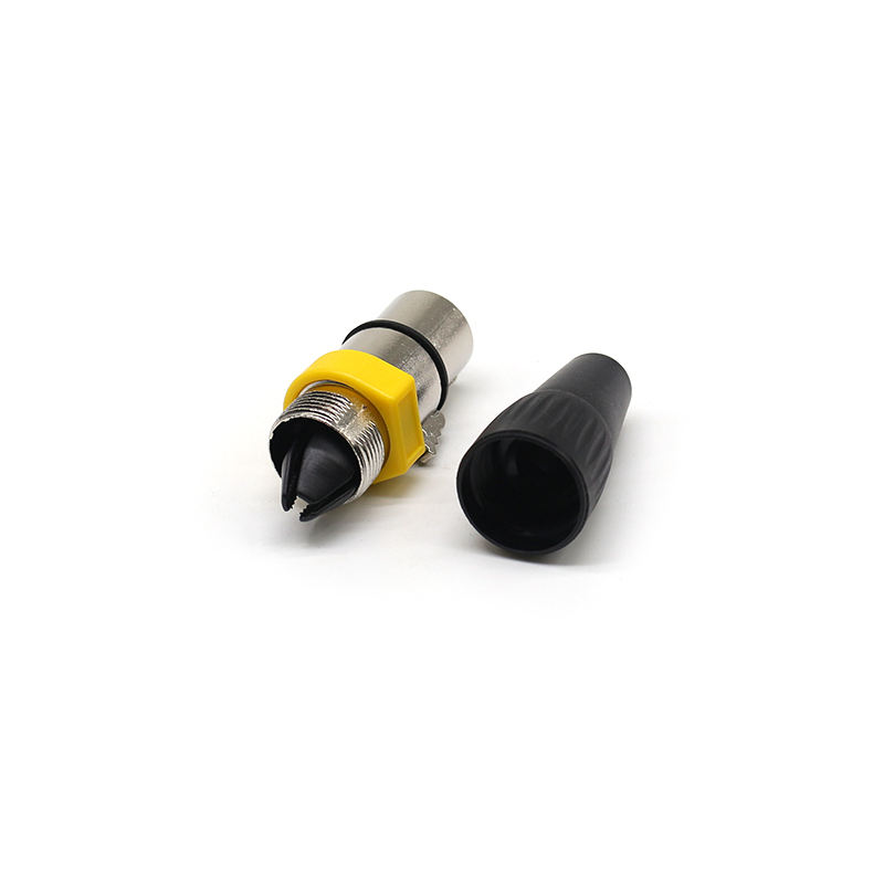 WS ELECTRONIC Hot Sale XLR Connectors 3 Pin Solder Type  Connectors Audio 3-8 Pins XLR Female Jacks for Electric Speaker Cable