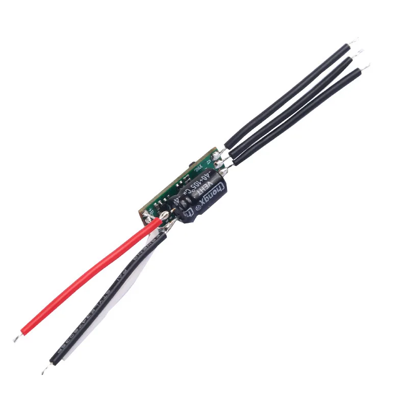 Mini FPV Brushless ESC 1-2S 6A Ultra Lightweight 0.5g Electronic Speed Controller for RC Drone Micro Aircraft