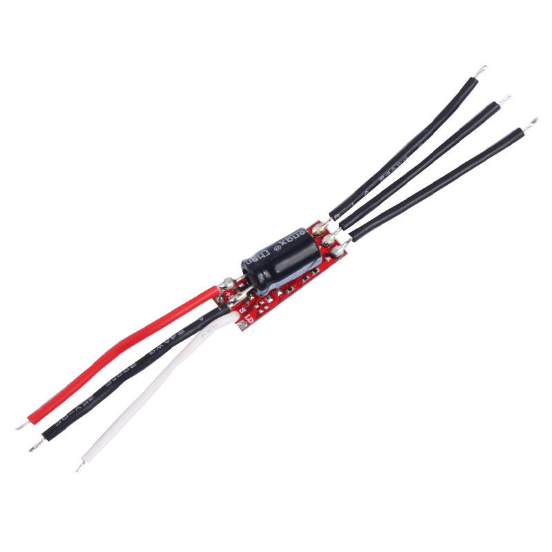 Mini FPV Brushless ESC 1-2S 6A Ultra Lightweight 0.5g Electronic Speed Controller for RC Drone Micro Aircraft