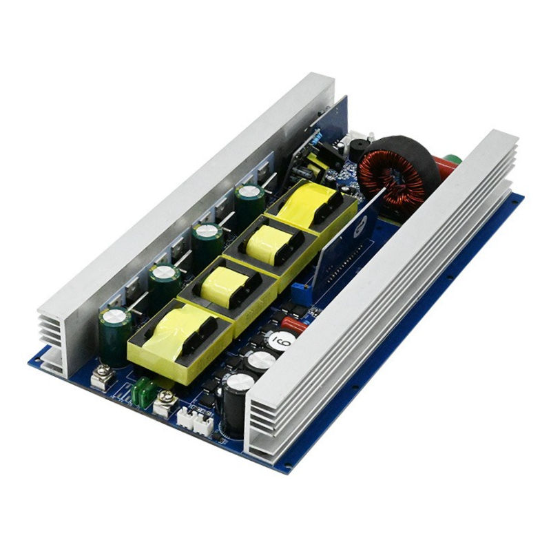 Pure Sine Wave Inverter Main Board 12V 24V 48V to AC 220V High Efficiency 90% for DIY Portable Power Station Solar Camping Drive