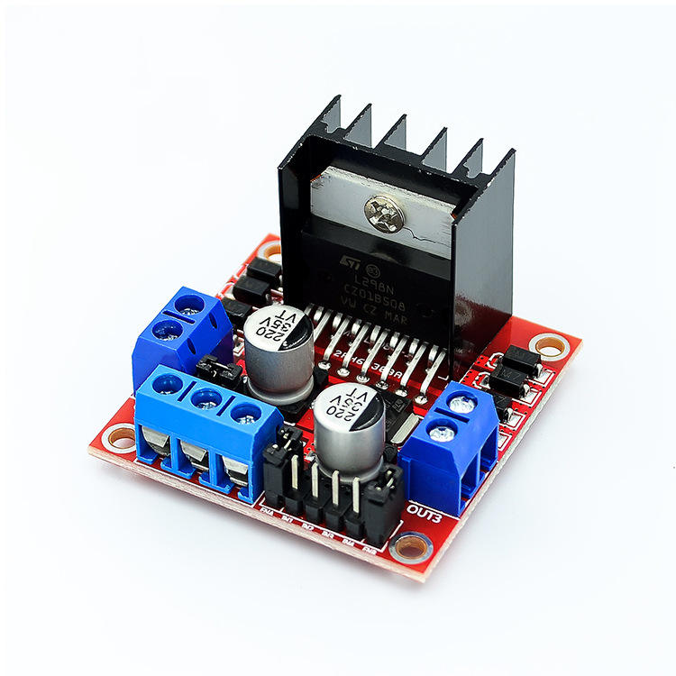 L298N Motor Driver Board Module for DC and Stepper Motors Smart Car and Robot Accessory Made in China