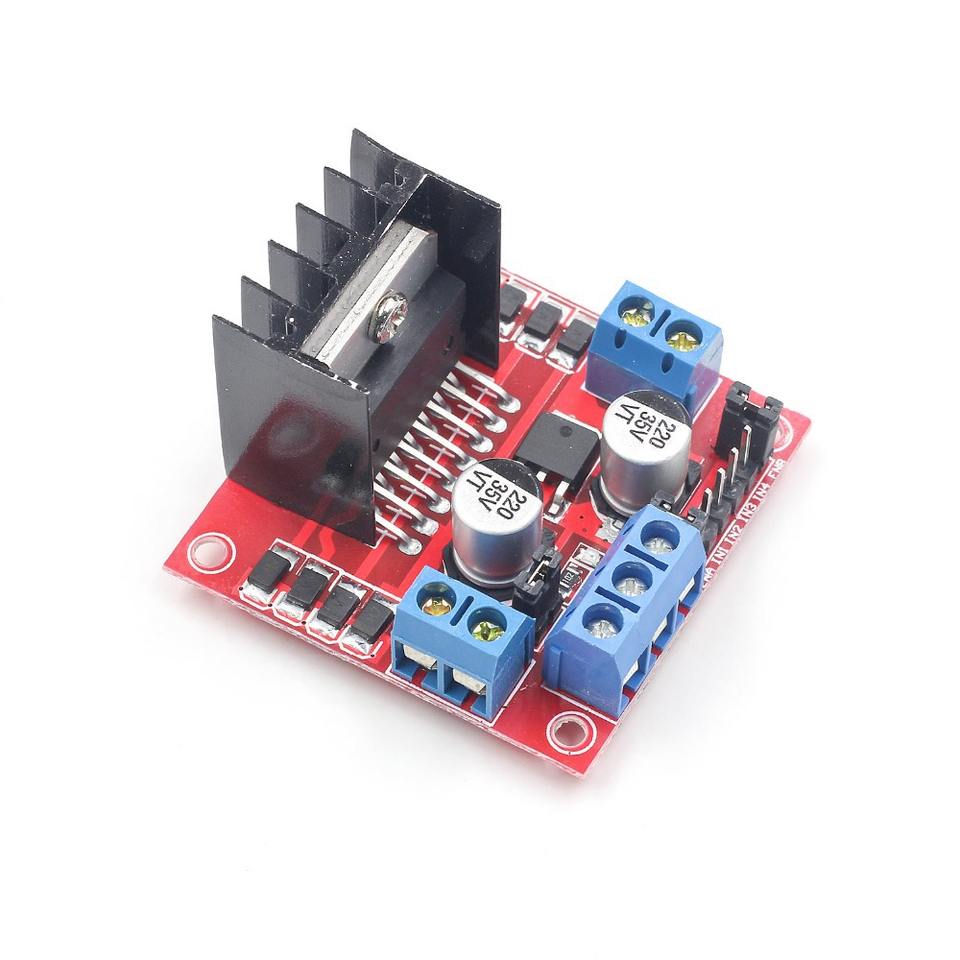 L298N Motor Driver Board Module for DC and Stepper Motors Smart Car and Robot Accessory Made in China