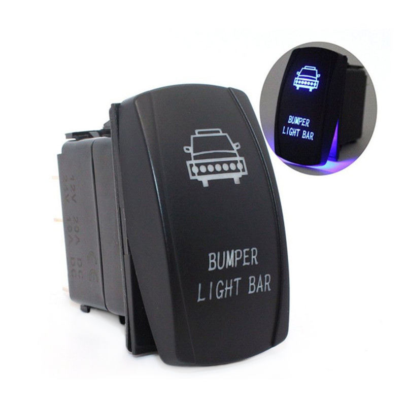 12v Dc Jack Socket with Dc Rocker Switch Laser Design ON-OFF  Rocker Switch for Carling Boat