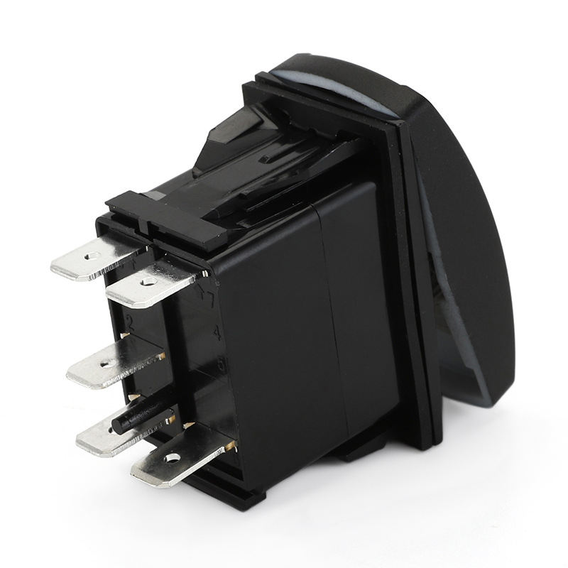 12v Dc Jack Socket with Dc Rocker Switch Laser Design ON-OFF  Rocker Switch for Carling Boat