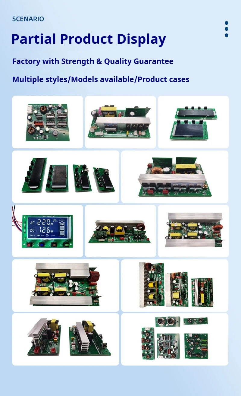 Pure Sine Wave Inverter Mainboard DC to AC PCBA for Portable Power and Energy Storage Systems