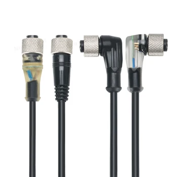 IP68 Waterproof M12 4 Contact Circular Connector Cable