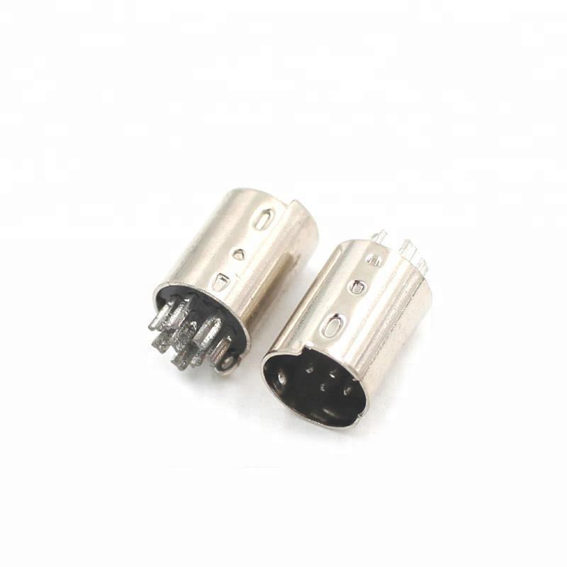 3 to 13 Pin Din Connector 8 Pin 262 Degree Dc Power Din