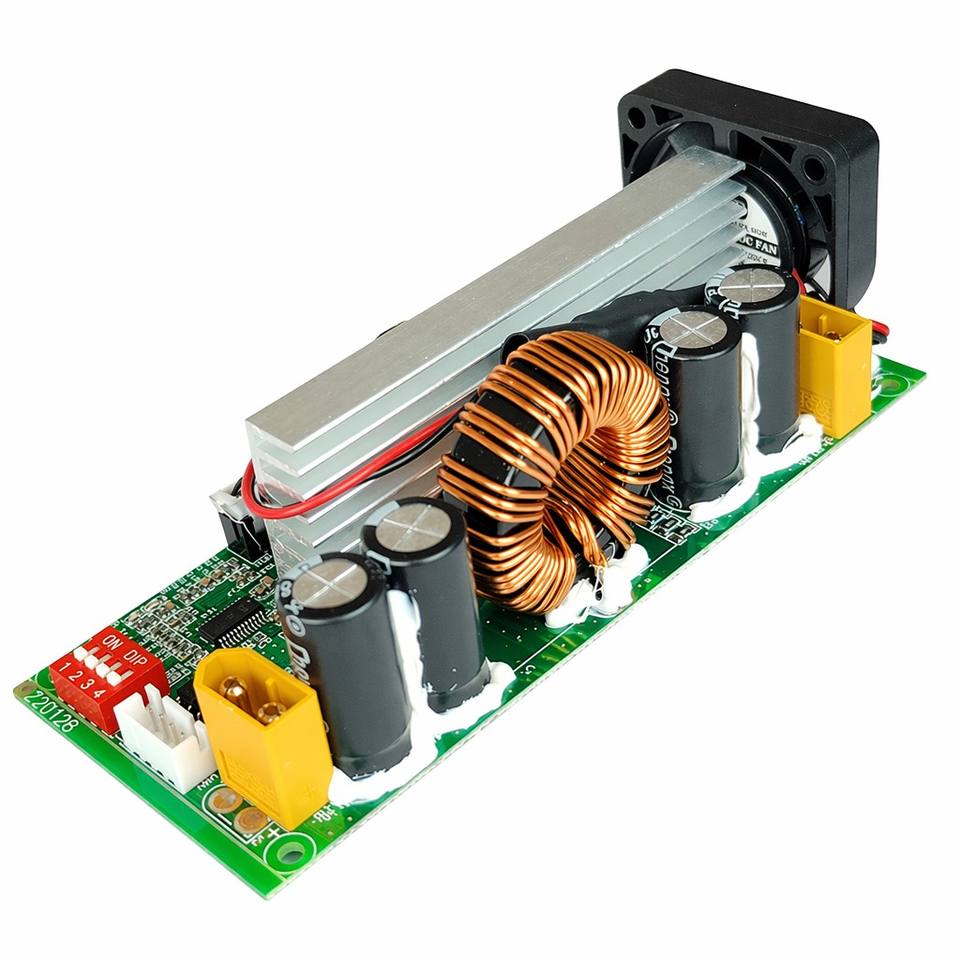 500W MPPT Solar Charge Controller Module 20A 12V 24V 48V Smart PV Charging PCBA for 8S LiFePO4 Battery Off-Grid Power System
