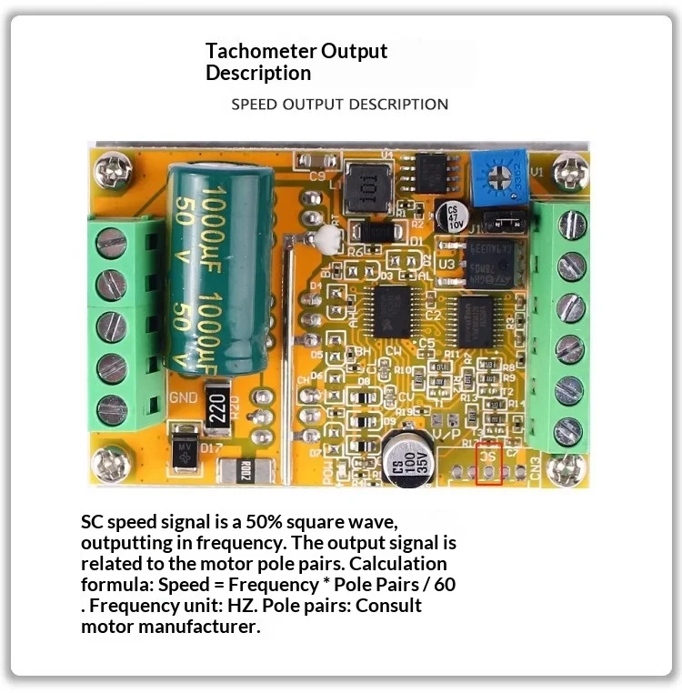 High Power BLDC 3-Phase DC Brushless Motor Controller 380W 1000W 1500W PWM Motor Driver Board with/without Hall Sensor