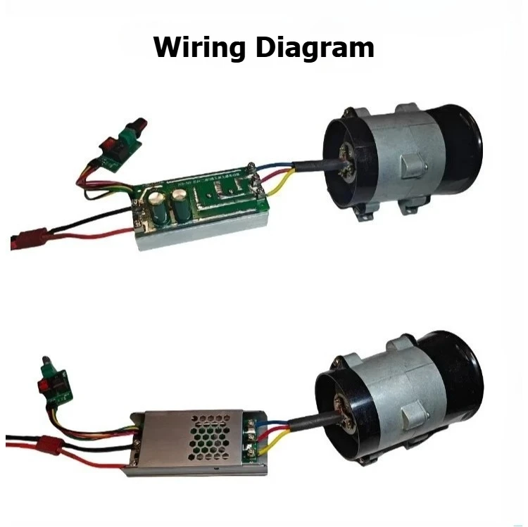 BLDC Motor Controller 750W 30V 12V 24V Sensorless 3 Phase Brushless DC Motor Driver Board 30A with Speed Controller